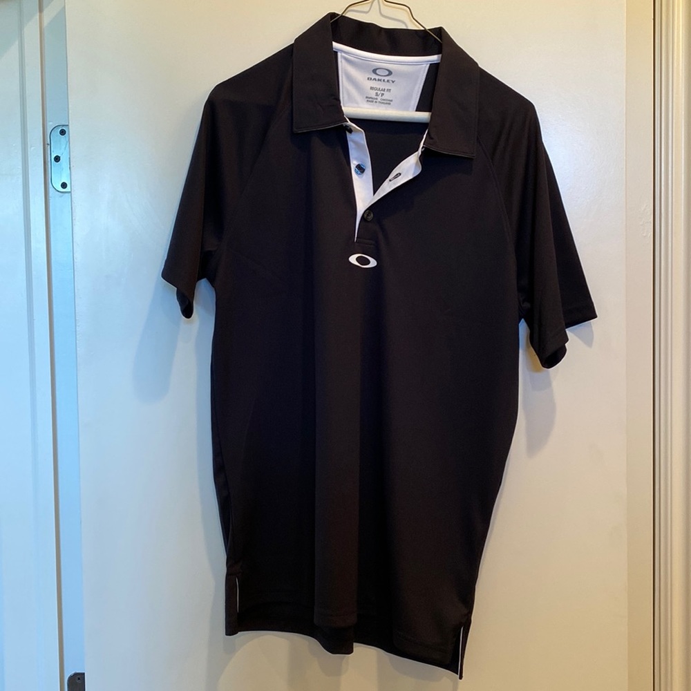 Black Oakley Golf Shirt